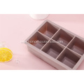 Silicone 6 Square Shape Ice Cube Tray